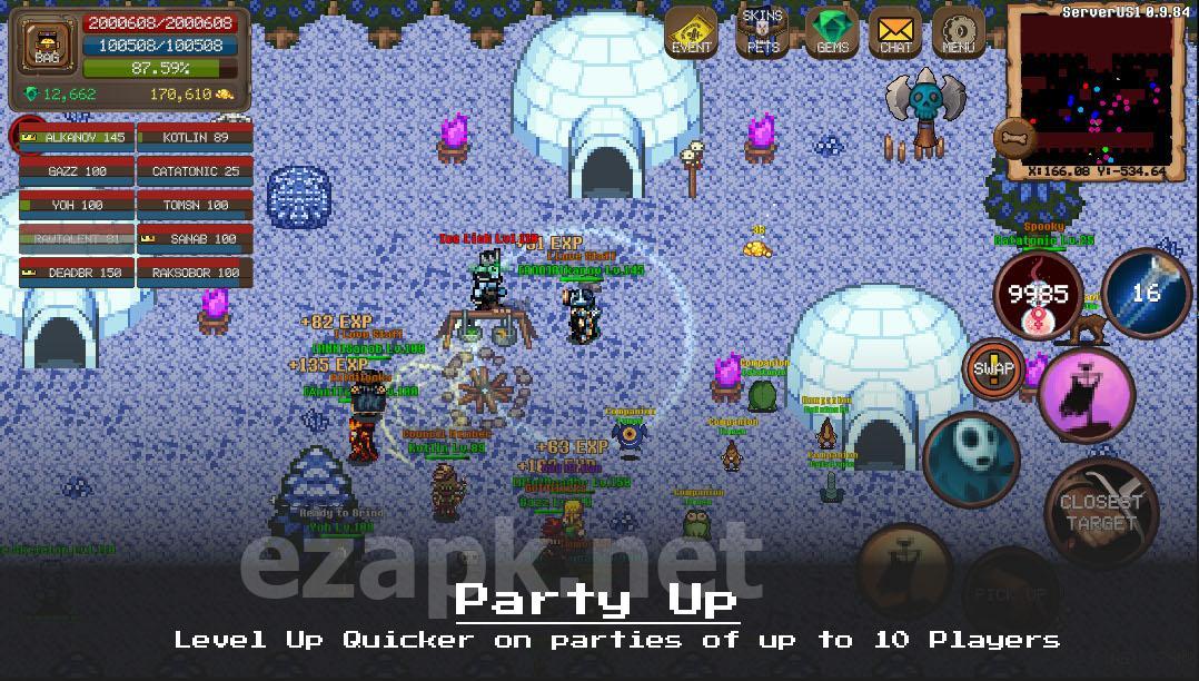 RPG Laurum Online - MMORPG - Pixel MMO - PVP
