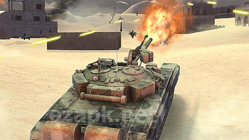 Tank shooting attack
