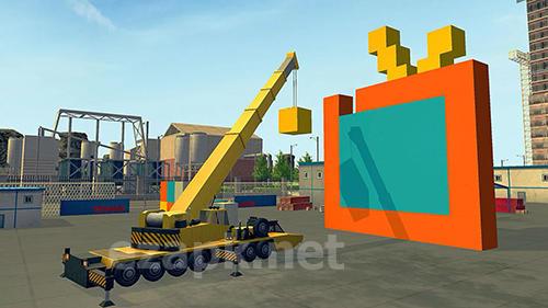 Construction and crane simulator 2017
