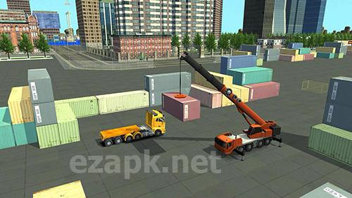Construction and crane simulator 2017