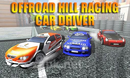 Offroad hill racing car driver