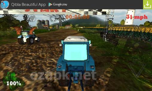 Crazy farm: Racing heroes 3D