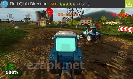 Crazy farm: Racing heroes 3D