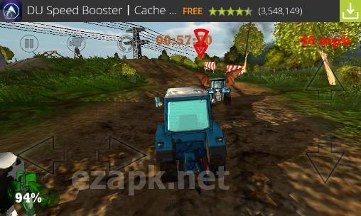 Crazy farm: Racing heroes 3D