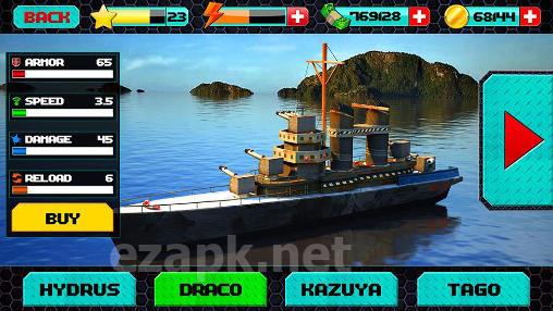 World war: Naval battle 3D