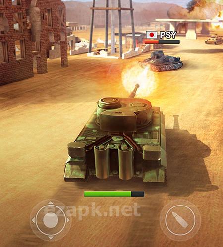 War machines: Tank shooter game