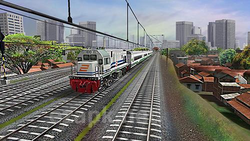 Indonesian train simulator