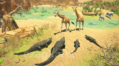 Crocodile family sim: Online