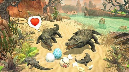 Crocodile family sim: Online