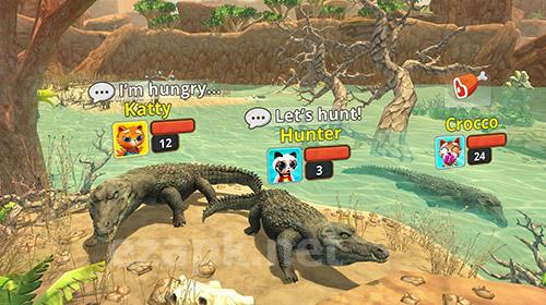 Crocodile family sim: Online