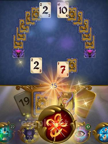 Solitaire enchanted deck