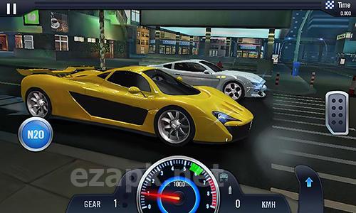 Furious car racing