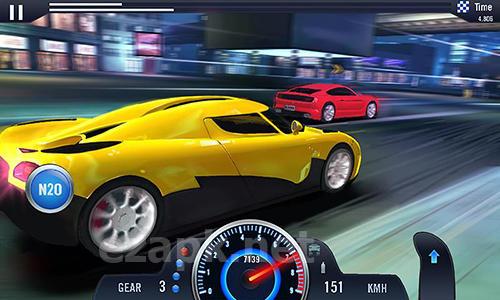 Furious car racing