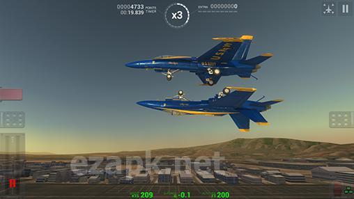 Blue angels: Aerobatic sim