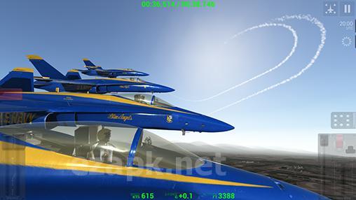 Blue angels: Aerobatic sim