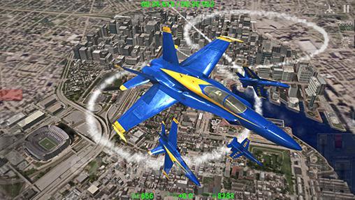 Blue angels: Aerobatic sim