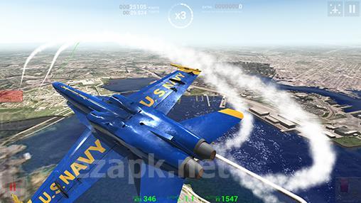 Blue angels: Aerobatic sim
