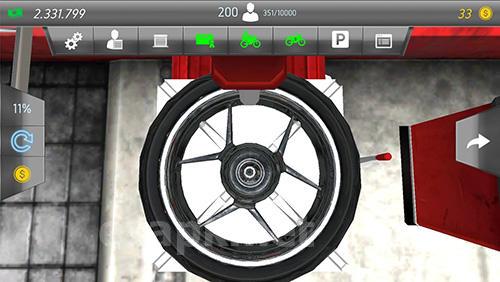 Motorcycle mechanic simulator