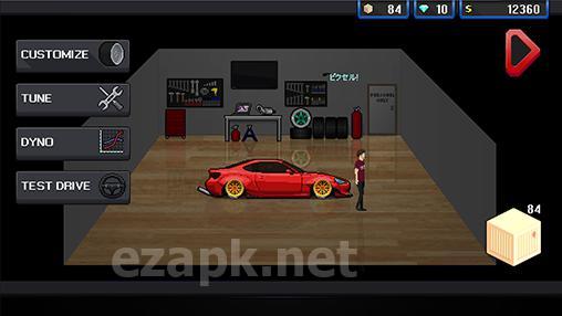 Pixel car racer