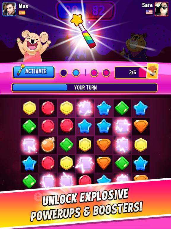 Match Masters - PVP Match 3 Puzzle Game