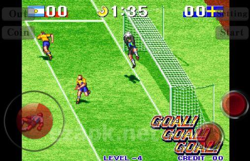 Soccer world cup: Football kick