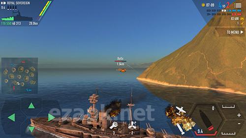 Battle of warships