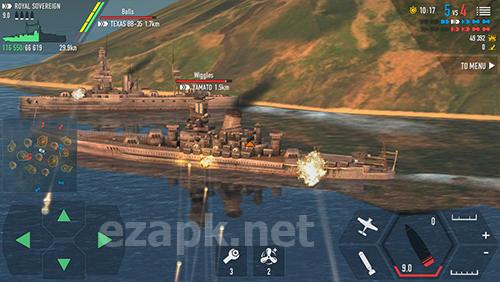 Battle of warships