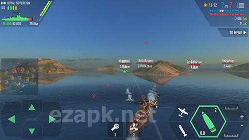 Battle of warships