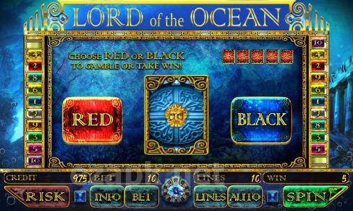 Lord of the ocean: Slot