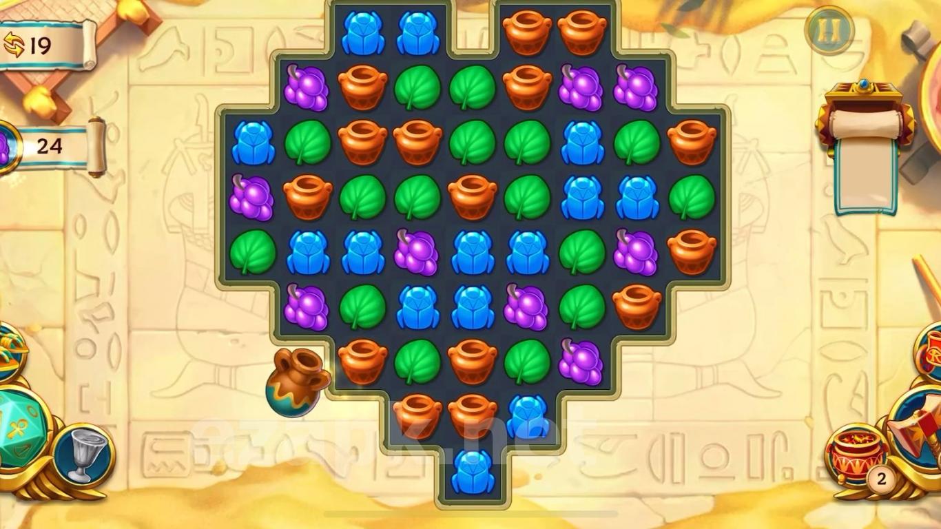 Jewels of Egypt: Match Game