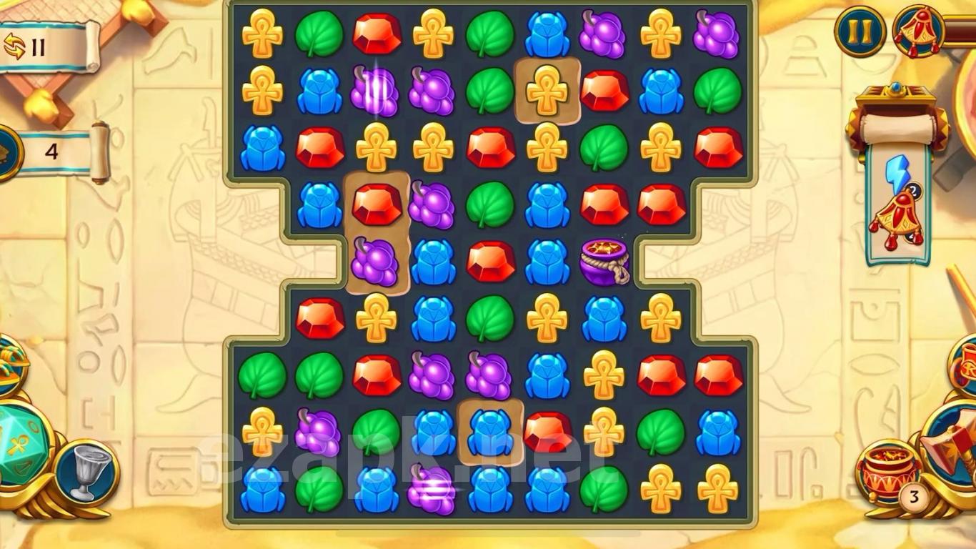 Jewels of Egypt: Match Game