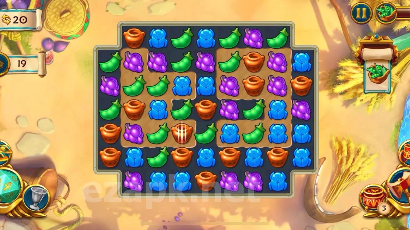 Jewels of Egypt: Match Game
