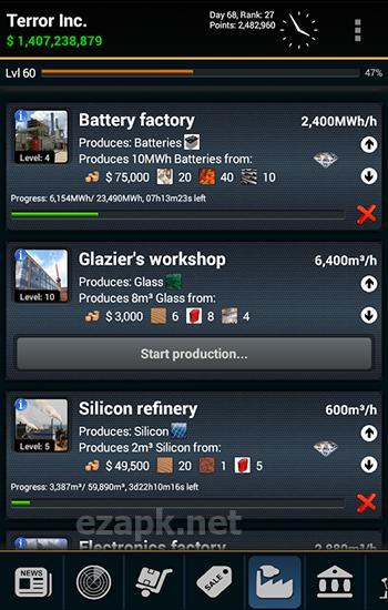 Resources game