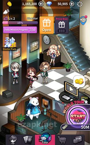 Dice superstar with SMTOWN