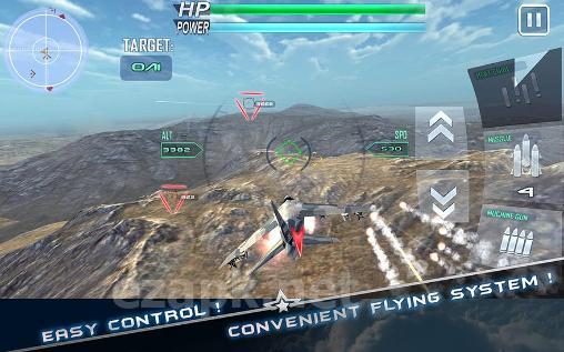 Jet fighters: Modern air combat 3D