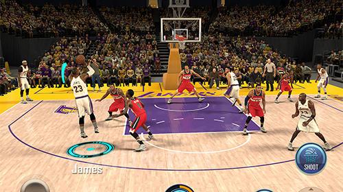 NBA 2K Mobile basketball