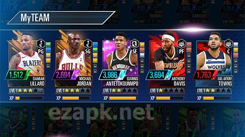 NBA 2K Mobile basketball