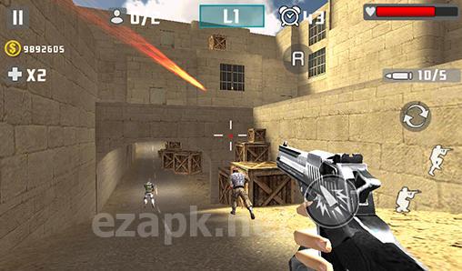 Gun shot fire war