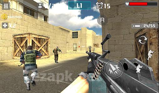 Gun shot fire war