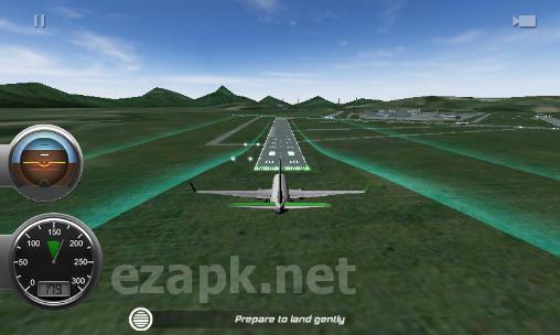 Flight alert simulator 3D