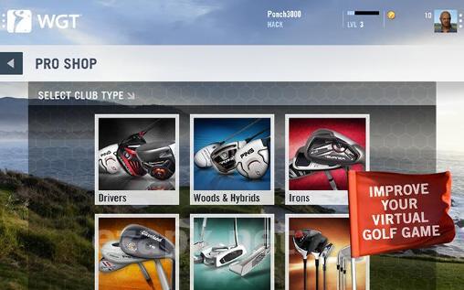 WGT golf mobile