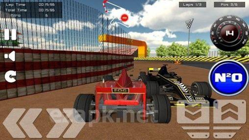 Formula racing game. Formula racer