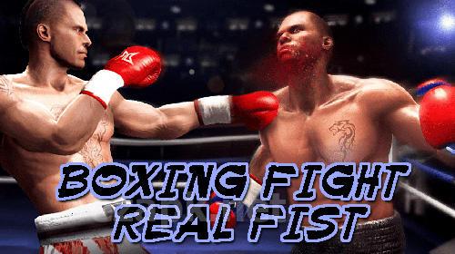 Boxing fight: Real fist