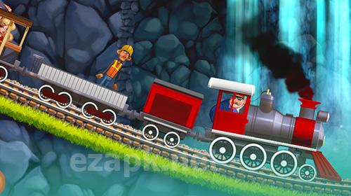 Fun kids train racing games