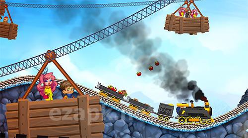 Fun kids train racing games
