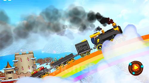 Fun kids train racing games