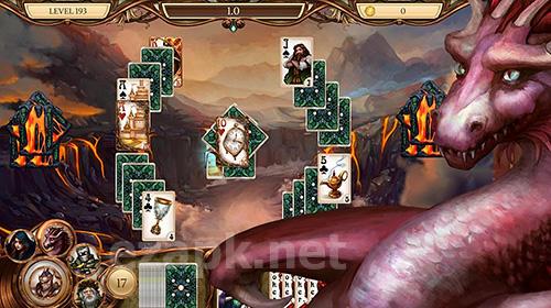 Snow White solitaire. Shadow kingdom solitaire: Adventure of princess