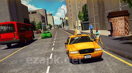 HQ taxi driving 3D