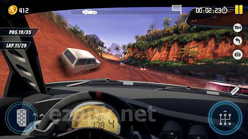Dirt car racing: An offroad car chasing game