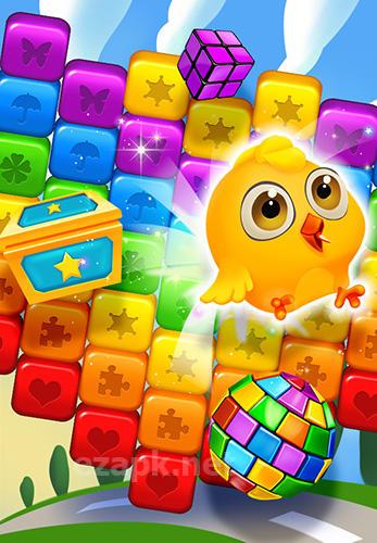 Cube blast rescue toy block